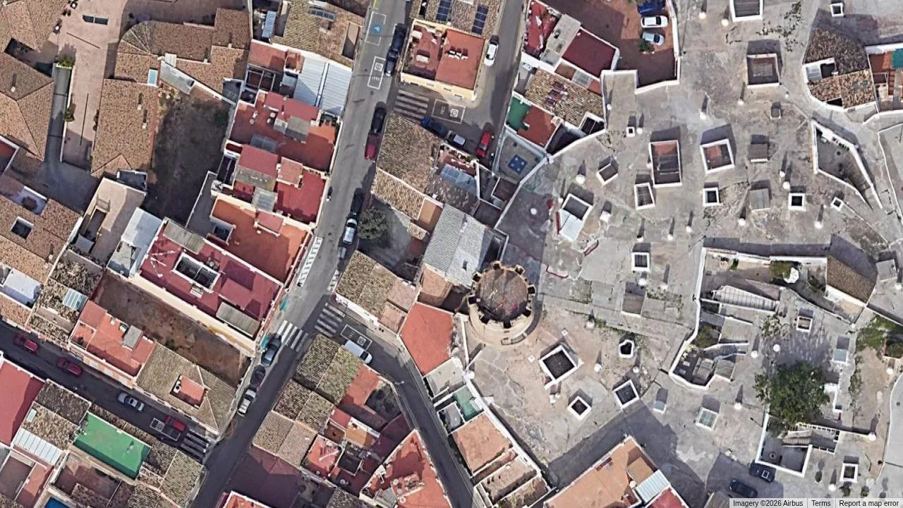 Pleno dominio de finca rústica en Paterna · Satélite cenital